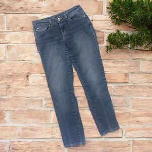 Vintage Y2K AB Jeans Skinny Low Rise Blue Jeans Soft Cotton Blend Sz 9